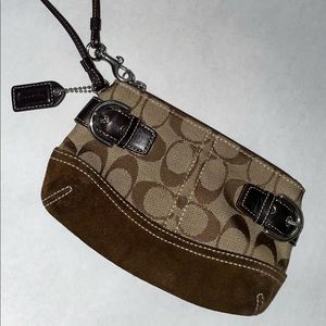 100% Authentic Coach Wristlet